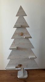 Houten kerstboom, Ophalen, Gebruikt