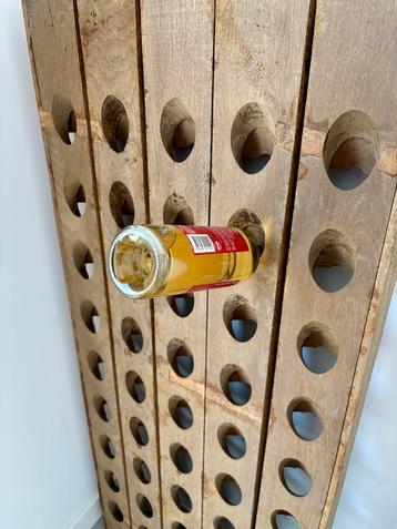 Houten Vintage Champagne Wijnrek beschikbaar voor biedingen
