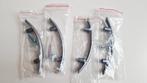 Kastdeur greepjes 4x plastic chroomlook, Ophalen of Verzenden, Nieuw