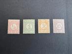 1876 Cijfer NVPH nr 30-33 postfris/ongestempeld, Postzegels en Munten, Postzegels | Nederland, Verzenden, T/m 1940