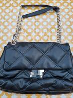 Zwarte puffer damestas, Ophalen of Verzenden, Zo goed als nieuw, Zwart, Handtas