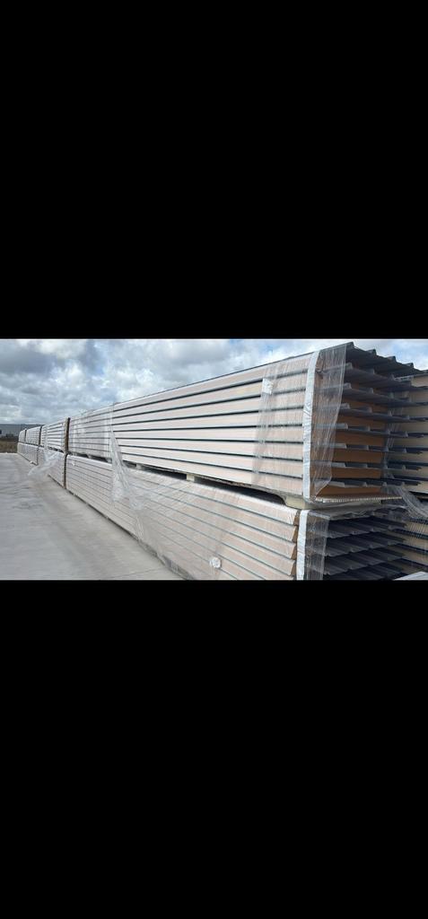 Bkeus dakpanelen 100mm Eco zo goed als nieuw, Doe-het-zelf en Verbouw, Isolatie en Afdichting, Nieuw, Overige materialen, 8 tot 12 cm