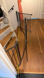 Traphekje breed 2,08m zwart, Ophalen, Zo goed als nieuw, 115 cm of meer, Oprolhekje