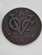 Zeeland - VOC duit - 1749/174B, Postzegels en Munten, Munten | Nederland, Ophalen of Verzenden
