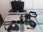 VENTURER PORTABLE DVD SPELER MET 2 SCHERMPJES VOOR AUTO, Spelcomputers en Games, Ophalen of Verzenden, Zo goed als nieuw, Met 1 controller