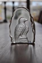 Vintage Eagle Adelaar Vogel in Glas Presse Papier 9 cm, Antiek en Kunst, Curiosa en Brocante, Ophalen of Verzenden