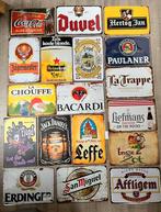 bier whiskey Bacardi metalen mancave borden 3voor25€, Verzamelen, Merken en Reclamevoorwerpen, Reclamebord, Ophalen of Verzenden