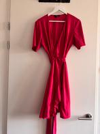 LaDress fuchsiaroze korte wikkeljurk XXL, Maat 46/48 (XL) of groter, Ophalen of Verzenden, Zo goed als nieuw, Roze