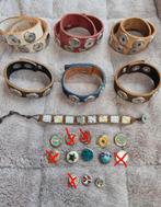 Noosa Armbanden & Chunks Collectie, Gebruikt, Bruin, Leer, Ophalen of Verzenden