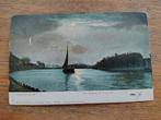 Haarlem, Het Spaarne bij maanlicht, Ophalen of Verzenden, Voor 1920, Noord-Holland