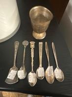 Vintage Zilveren Lepels & Eierdop, Ophalen