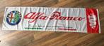 ALFA ROMEO BANNER 45X180 MET BEVESTIGGINGS OGEN MOOIE KLEUR, Ophalen of Verzenden, Nieuw