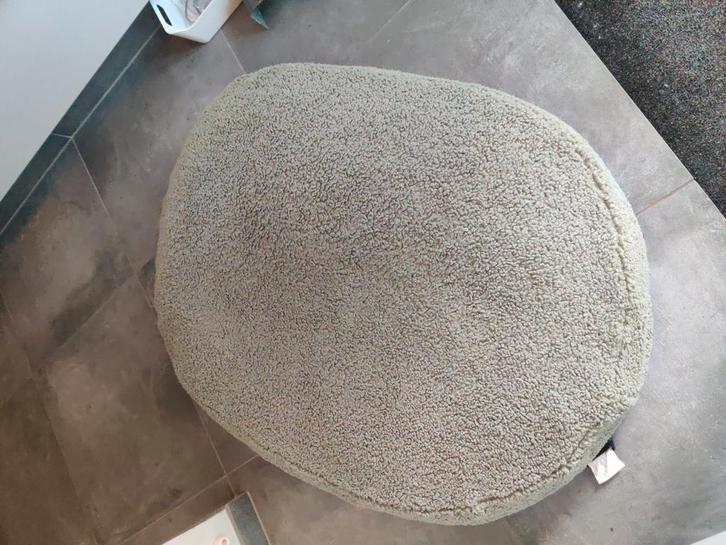 Mintgroen hondenkussen, Dieren en Toebehoren, Hondenmanden, Gebruikt, Stof, Ophalen