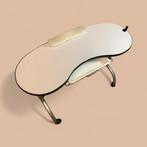 Opvouwbare manicuretafel met cosmetische lamp, Gebruikt, Wit, Ophalen of Verzenden, Handen en Nagels