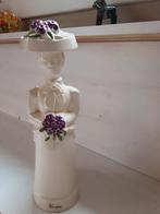 Zweedse Vintage Rosa Ljung Keramisch beeld  - Dame met hoed, Ophalen