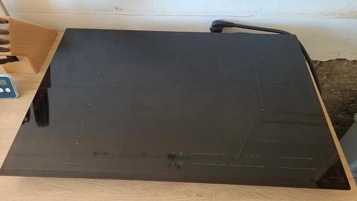 Ikea (=Whirlpool ) Blixtsnabb inductie kookplaat 80cm, Witgoed en Apparatuur, Kookplaten, Gebruikt, Inbouw, Inductie, 5 kookzones of meer