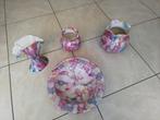 4 delige set 3+ 1 vaas gratis, Ophalen, Zo goed als nieuw, Aardewerk of Porselein, Minder dan 50 cm