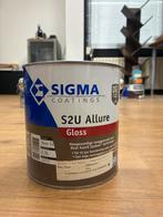 Nieuw! RAL 7031 Sigma S2U Allure Gloss, Minder dan 5 liter, Ophalen of Verzenden, Nieuw, Verf