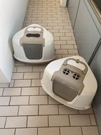 2 hoek kattenbakken, Ophalen of Verzenden, Gebruikt