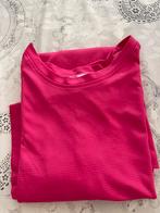 Sportief heren shirt XL roze, ademend polyester, Verzenden, Maat 46/48 (XL) of groter, Zo goed als nieuw, Korte mouw