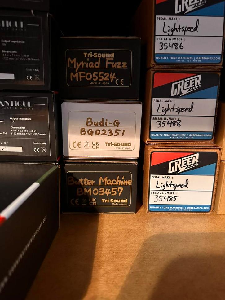Diverse Vemuram pedalen, Muziek en Instrumenten, Effecten, Nieuw, Distortion, Overdrive of Fuzz, Ophalen of Verzenden