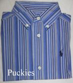 Blauw gestreept Ralph LAUREN overhemd maat 98 3/3T *NieuW* a, Overhemd of Blouse, Nieuw, Ophalen of Verzenden, Jongen
