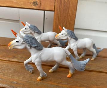 Eenhoorn / unicorn dieren poppetjes 12 cm | per stuk beschikbaar voor biedingen