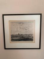 Ets Ingeborg Oderwald, Antiek en Kunst, Kunst | Etsen en Gravures, Ophalen of Verzenden