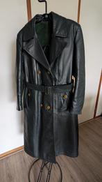Prachtige leren jas als nieuw donkergroen damesmaat 42, Kleding | Dames, Ophalen, Zo goed als nieuw, Maat 42/44 (L), Groen