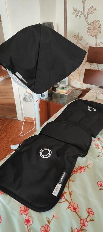 NIEUWE Zwart Bugaboo Cameleon set: kap, zithoes, wiegdek beschikbaar voor biedingen