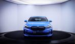BMW 1-serie 118iA M-SPORT High Executive FULL LED | CARPLAY, Gebruikt, Blauw, Leder en Stof, Origineel Nederlands