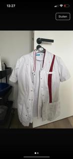 3 stuks De berkel werkjasjes/ verpleegsterjasjes, Kleding | Dames, Wit, Zo goed als nieuw, Jasje, Maat 36 (S)