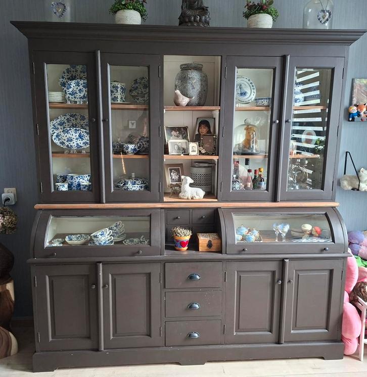 Buffetkast & TV-meubel VT Wonen Soil, Huis en Inrichting, Kasten | Buffetkasten, Gebruikt, 200 cm of meer, 200 cm of meer, 50 tot 75 cm