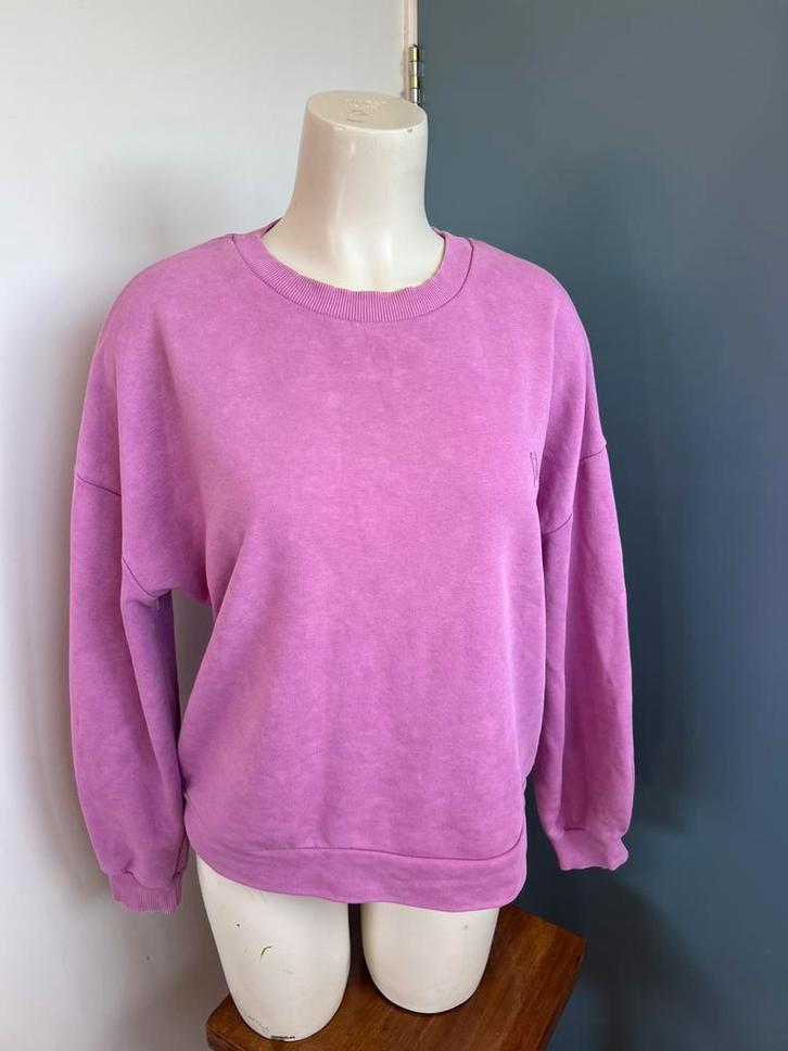 Anna roze joggingstof trui l, Kleding | Dames, Truien en Vesten, Zo goed als nieuw, Maat 42/44 (L), Roze, Ophalen of Verzenden