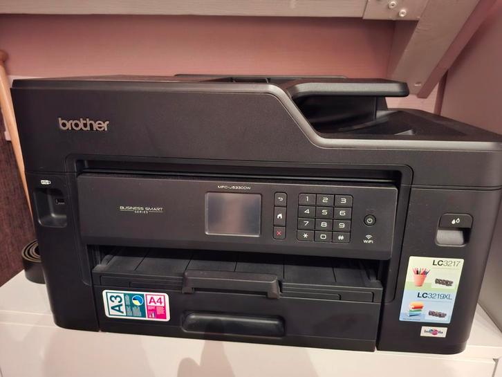 Brother MFC-J5330DW All-in-One Printer, Computers en Software, Printers, Gebruikt, All-in-one, Inkjetprinter, Faxen, Kleur printen