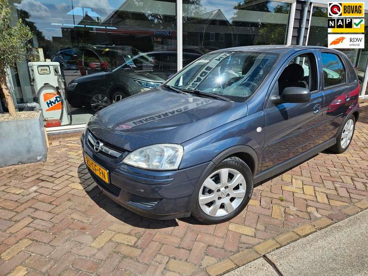 Opel Corsa 1.2-16V Silverline,oerdegelijke 5 deurs, Auto's, Opel, Te koop, Corsa, ABS, Airbags, Airconditioning, Centrale vergrendeling