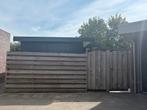 Houten Hekwerk met Dubbele Poort, Ophalen, 3 tot 6 meter, Hout, 1 tot 2 meter