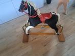 houten hobbelpaard met echt paardenhaar, Antiek en Kunst, Antiek | Speelgoed, Ophalen