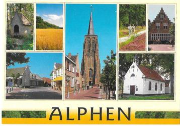 AK Alphen - Groeten uit.......Dorpsgezichten  beschikbaar voor biedingen