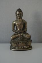 vintage boeddha beeldje metaal / koper, Ophalen of Verzenden, Gebruikt