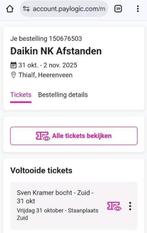 NK Thialf 31 oktober ticket, Tickets en Kaartjes, Sport | Schaatsen, Eén persoon, Oktober