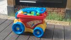 Trekkar mega blocks duplo karretje, Ophalen, Gebruikt