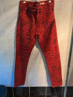 Panterprint broek, Bruin, Maat 42/44 (L), Ophalen of Verzenden, Zo goed als nieuw