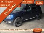 Dacia Duster 1.2 4x4 Blackshadow, airco, cruise, camera, nav, Auto's, 125 pk, Gebruikt, Duster, Blauw