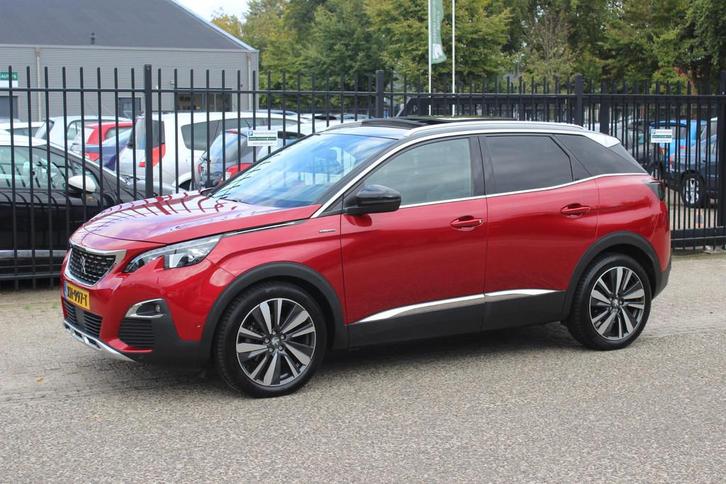 Peugeot 3008 1.2 PureTech GT Line, Leer, Schuifdak!, Auto's, Peugeot, Te koop, ABS, Achteruitrijcamera, Airbags, Airconditioning