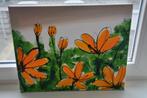 RK Schilderij Bloemtuin met certificaat van echtheid, Ophalen