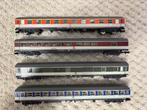 Te koop; mooie set pop rijtuigen., Hobby en Vrije tijd, Modeltreinen | N-Spoor, Ophalen of Verzenden, Zo goed als nieuw, Gelijkstroom