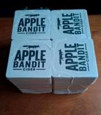 apple bandit viltjes onderzetters (4 pakken beschikbaar), Ophalen of Verzenden, Nieuw, Glas of Kopje