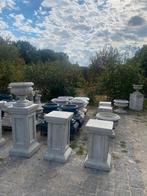 Betonnen sokkels en betonnen bloempotten verschillende maten, Tuin en Terras, Tuinvazen, Ophalen, Nieuw
