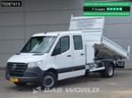 Mercedes Sprinter 514 CDI Kipper met Kist Dubbel Cabine Dubb, Auto's, Bestelauto's, 2910 kg, Stof, Gebruikt, Euro 6
